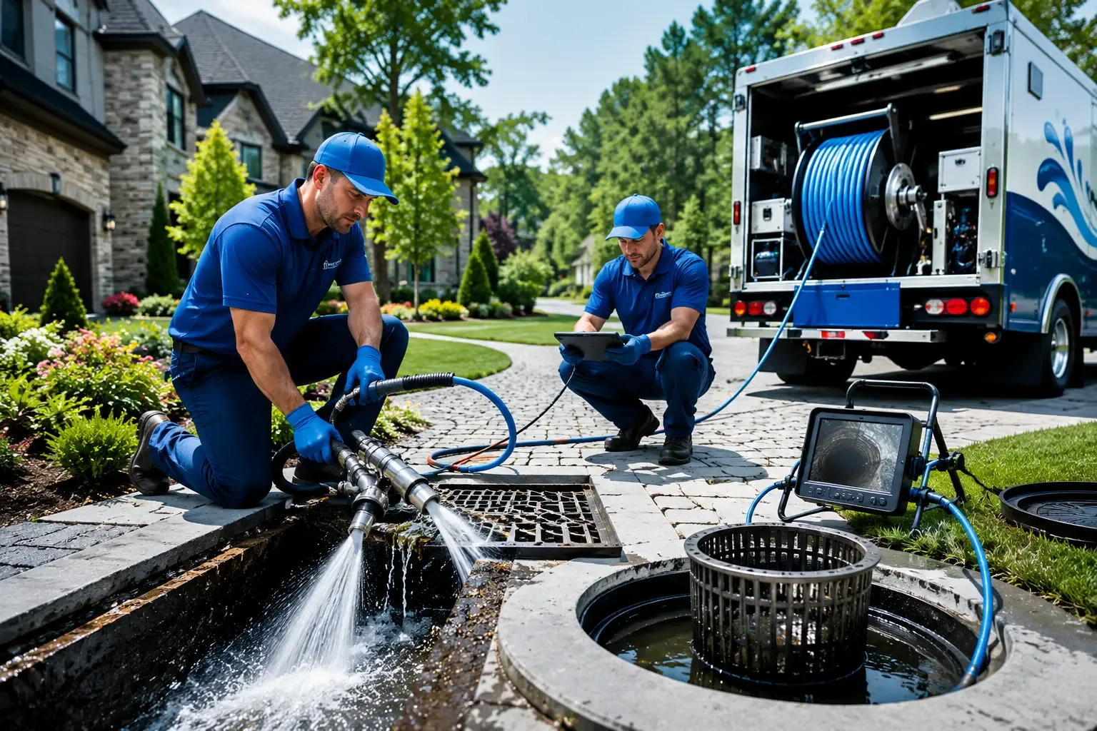 Local outdoor drain cleaning professionals in Fenwick, MI