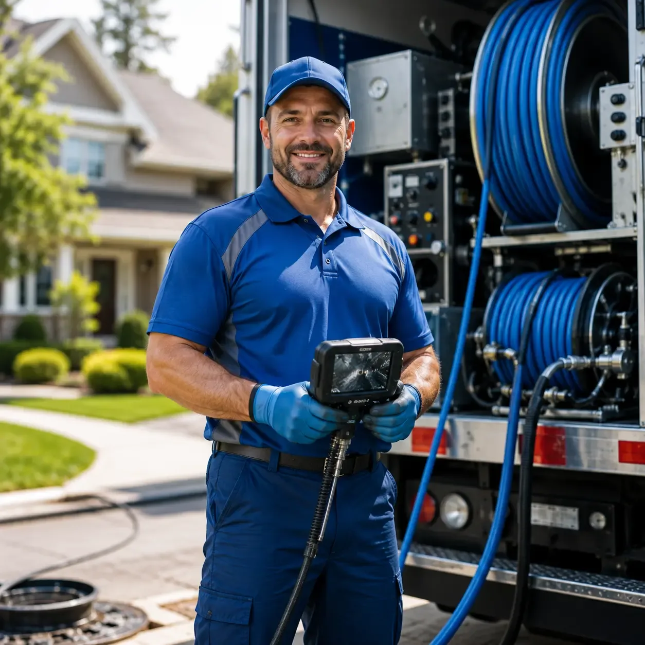 Local outdoor drain cleaning specialists in Fenwick, MI